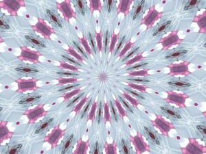 Ice-Cranberry Pink Kaleidoscope Ice-Cranberry Pink Kaleidoscope
