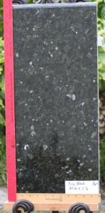 Pica Black PB25X11 25-1/2" X 11-7/8" x 3/4" Granite Slab