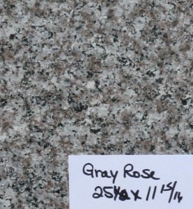 25-1/2" X 11-15/16" Granite Slab