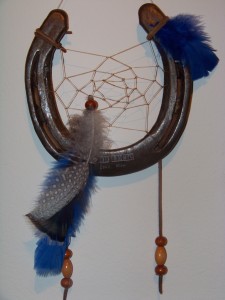 Horseshoe Dreamcatcher-custom engraved